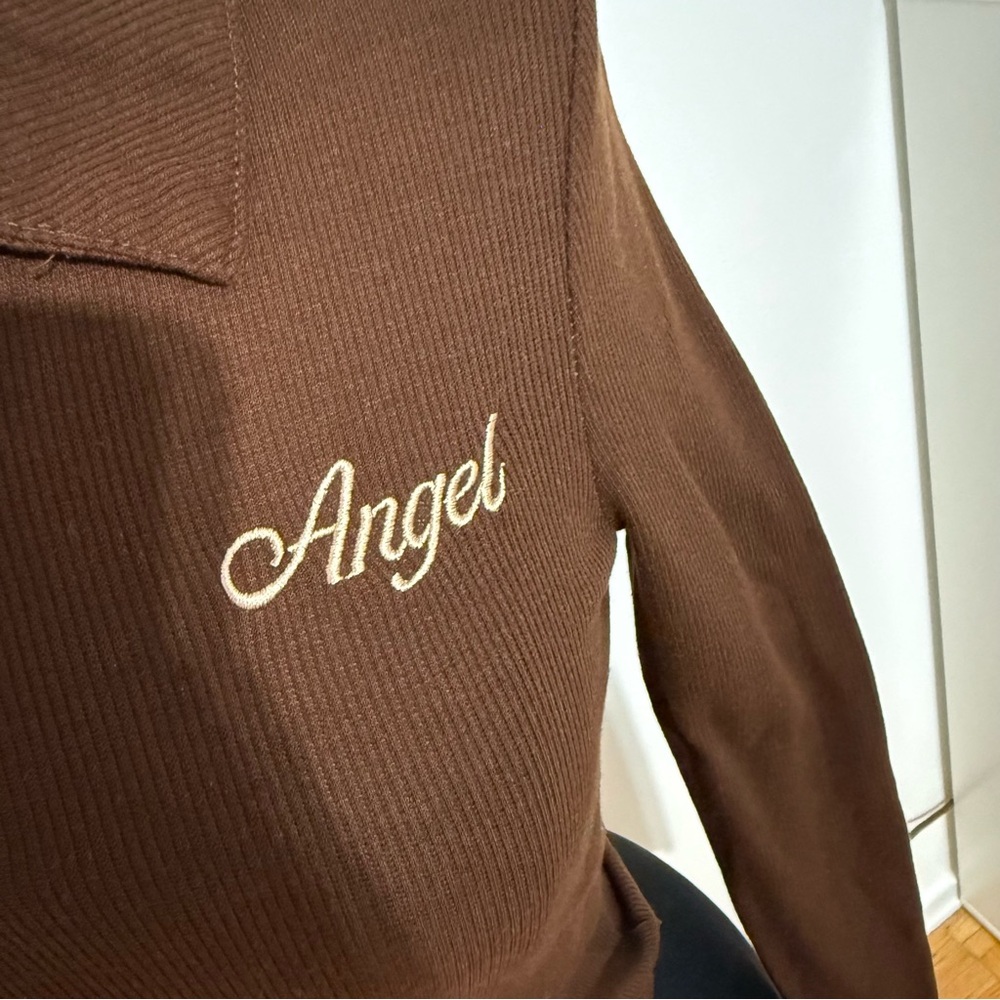 FADED ROSE Angel Longsleeve Top